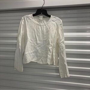 Take Nine Maternity Elegant White Women's Top